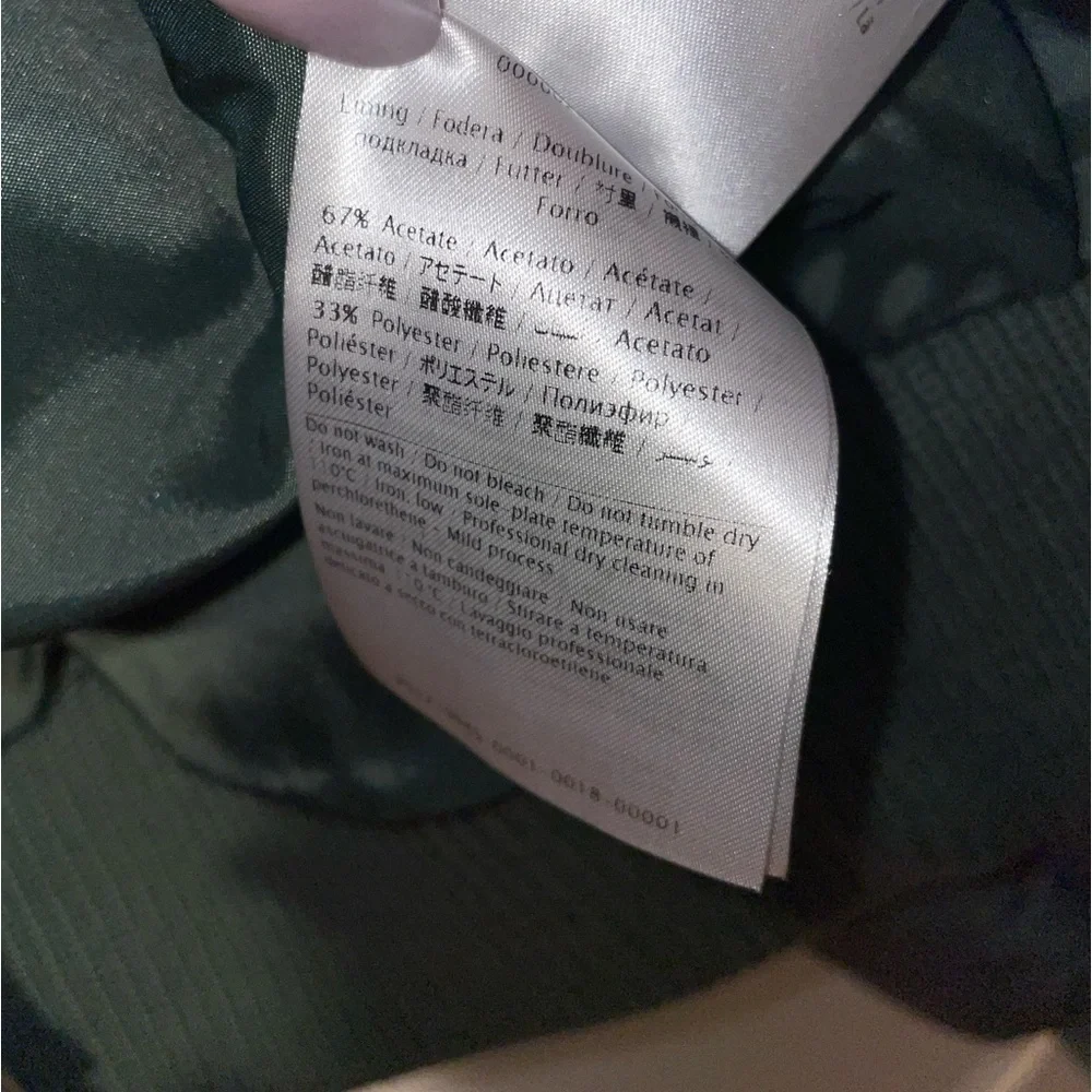 RED Valentino Satin Faille Cropped Bomber Jacket ✨ Size Small / IT 40 - Picture 10 of 12